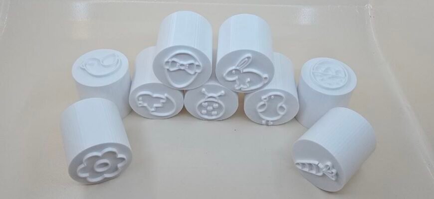 3D Printing Service — Cylindrical stamps — Tool accessory — PLA — FDM — Miami, Florida