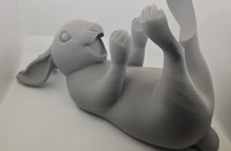 3D Printing Service — Rabbit model — Decorative item — PLA or Resin — FDM or SLA — Miami, Florida