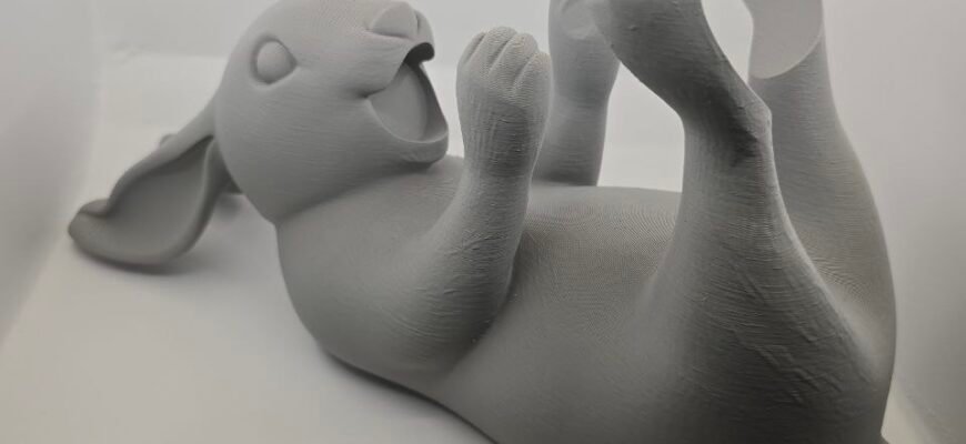 3D Printing Service — Rabbit model — Decorative item — PLA or Resin — FDM or SLA — Miami, Florida