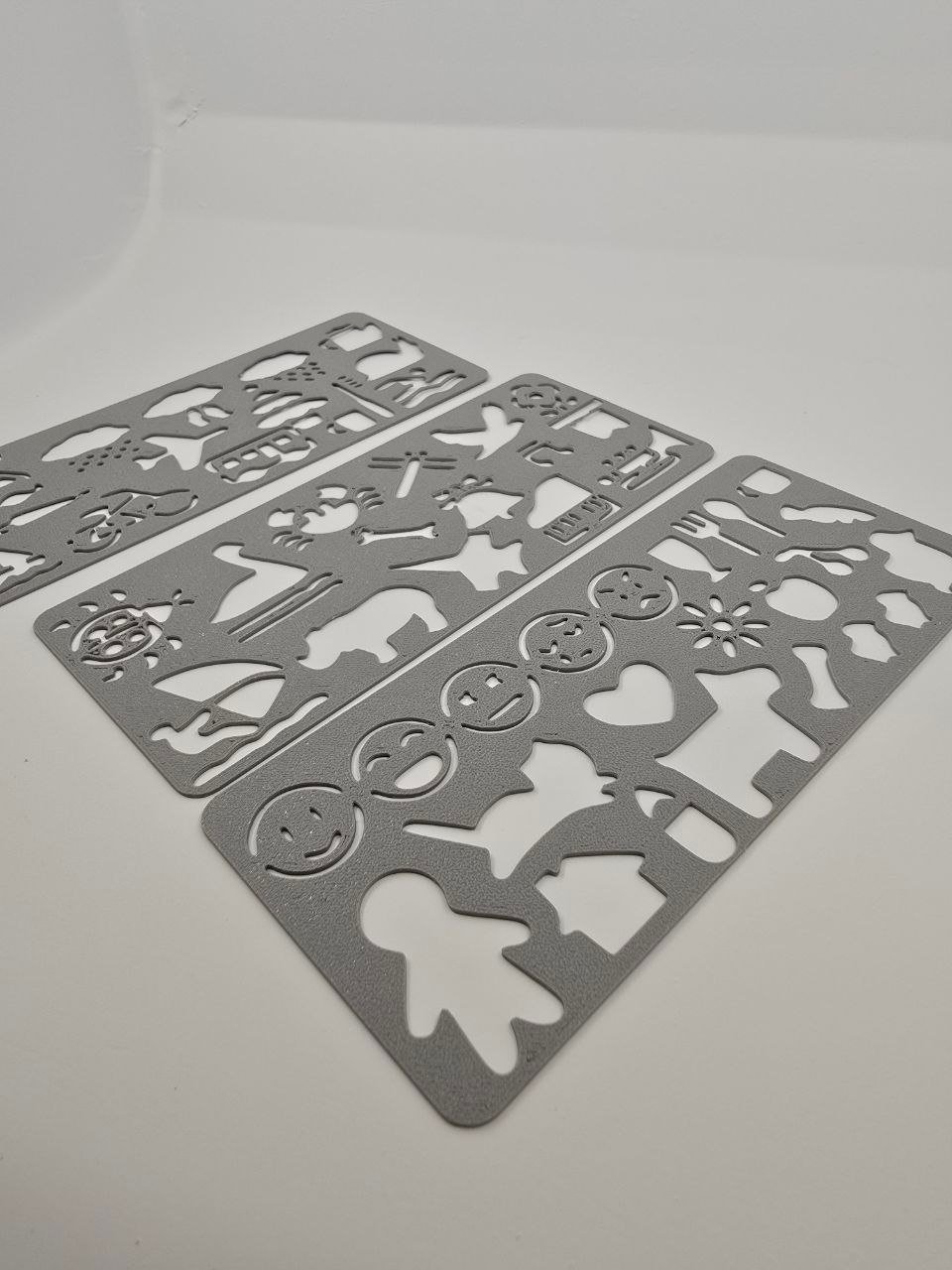 3D printed stencil sheets — Miami production by Custom3Dmodel