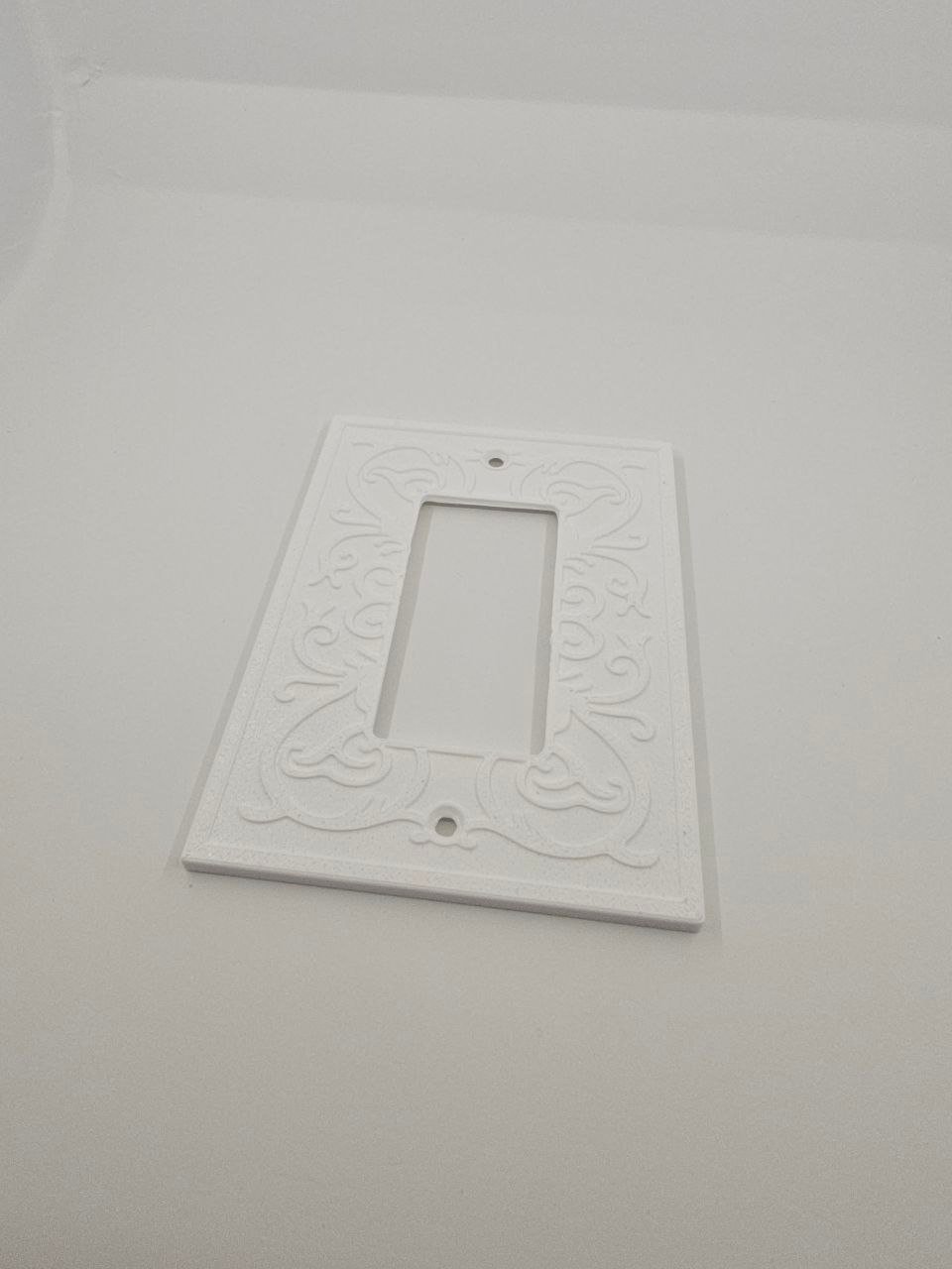 3D printed faceplate — material finish by Custom3Dmodel