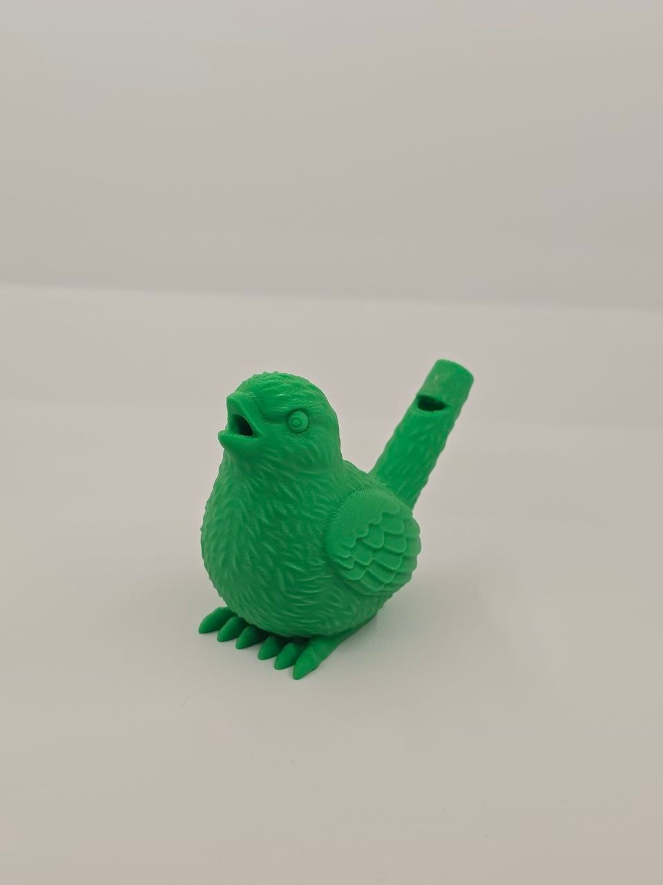 3D printed bird whistle — close-up detail by Custom3Dmodel
