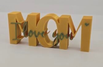 3D Printing Service — Text-based decorative item — Decorative item — PLA or ABS — FDM — Miami, Florida