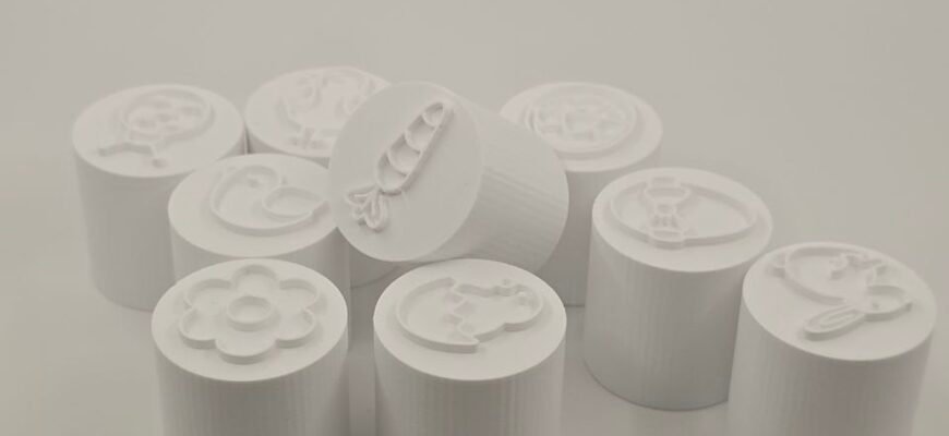 3D Printing Service — Cylindrical stamps — Decorative/Functional part — PLA or ABS — FDM — Miami, Florida