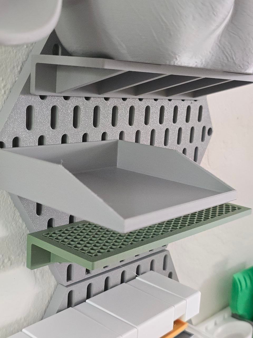 3D printed storage solutions — close-up detail by Custom3Dmodel