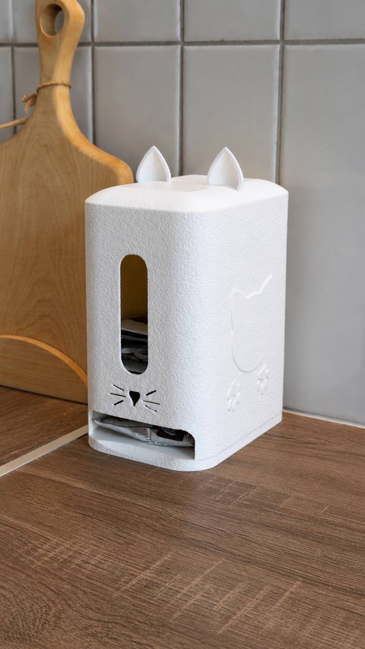 custom 3D printed pet food dispenser Miami — Container, Storage Container, Decorative Container (photo 5)