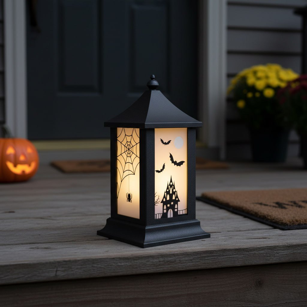 Decorative lantern design illustrating a potential PETG outdoor accessory application