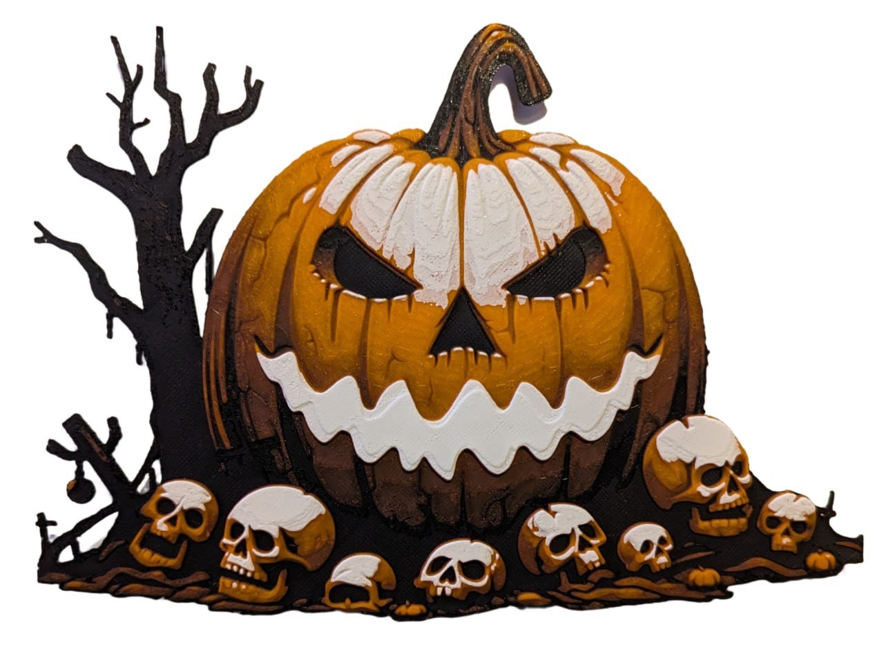 custom 3D printed Halloween decorations Miami — Halloween decor, Decorative Halloween Figurine, decorative item, Decorative Item (photo 2)