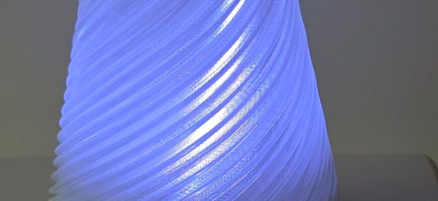 3D Printing Service — Lamp Shade — Decorative Item — Translucent PLA — FDM — Miami, Florida