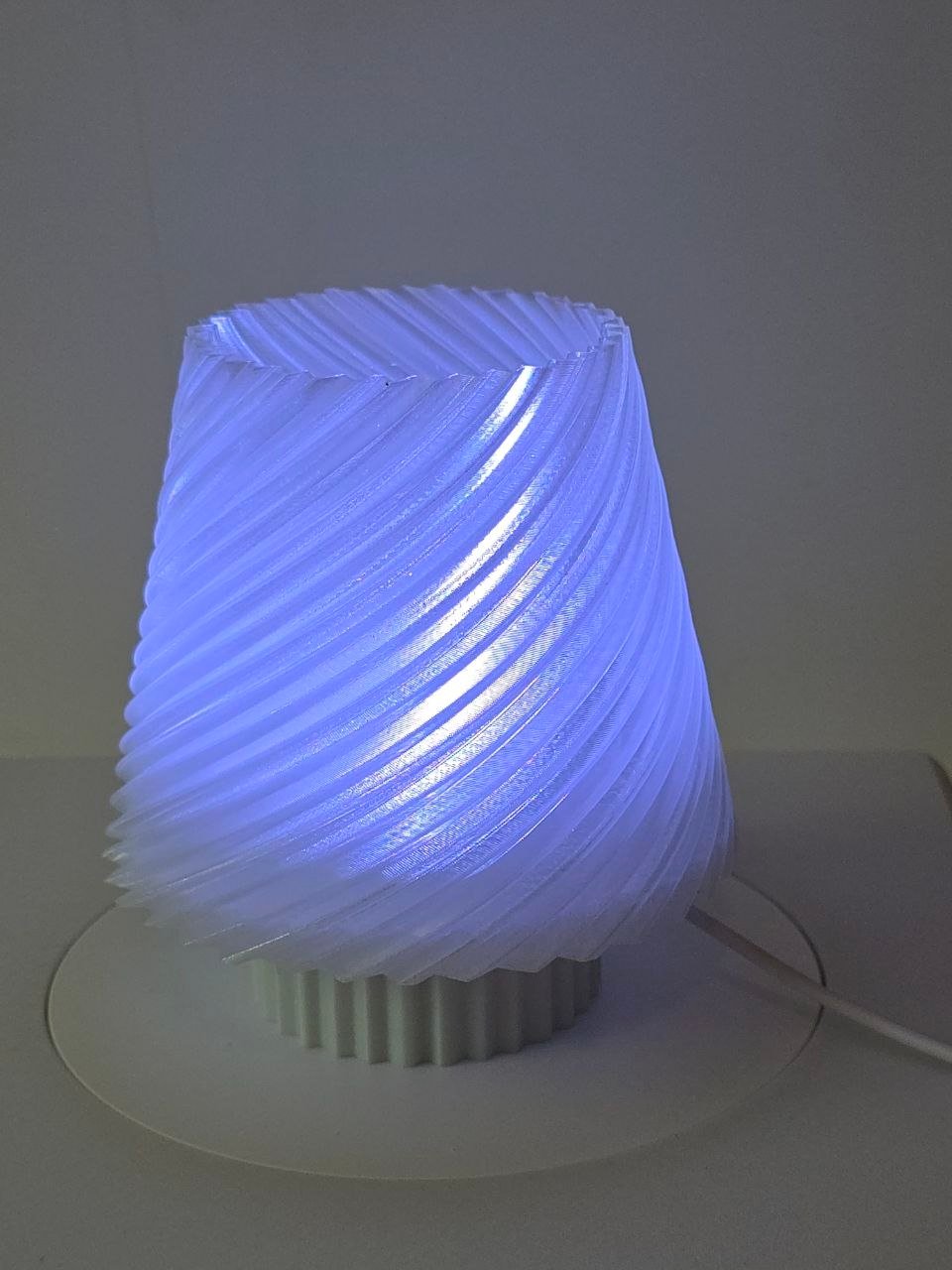 custom 3D printed lampshade Miami — Lamp Shade, lampshade, candle holder