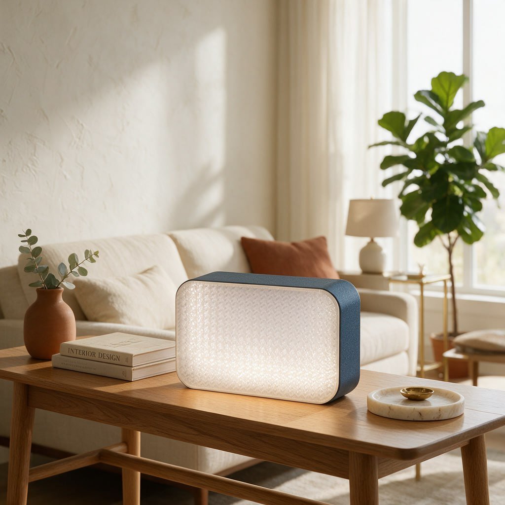 custom 3D printed lamp Miami — Lamp, Light Box, Electronic device, lamp, Tabletop lamp (photo 7)