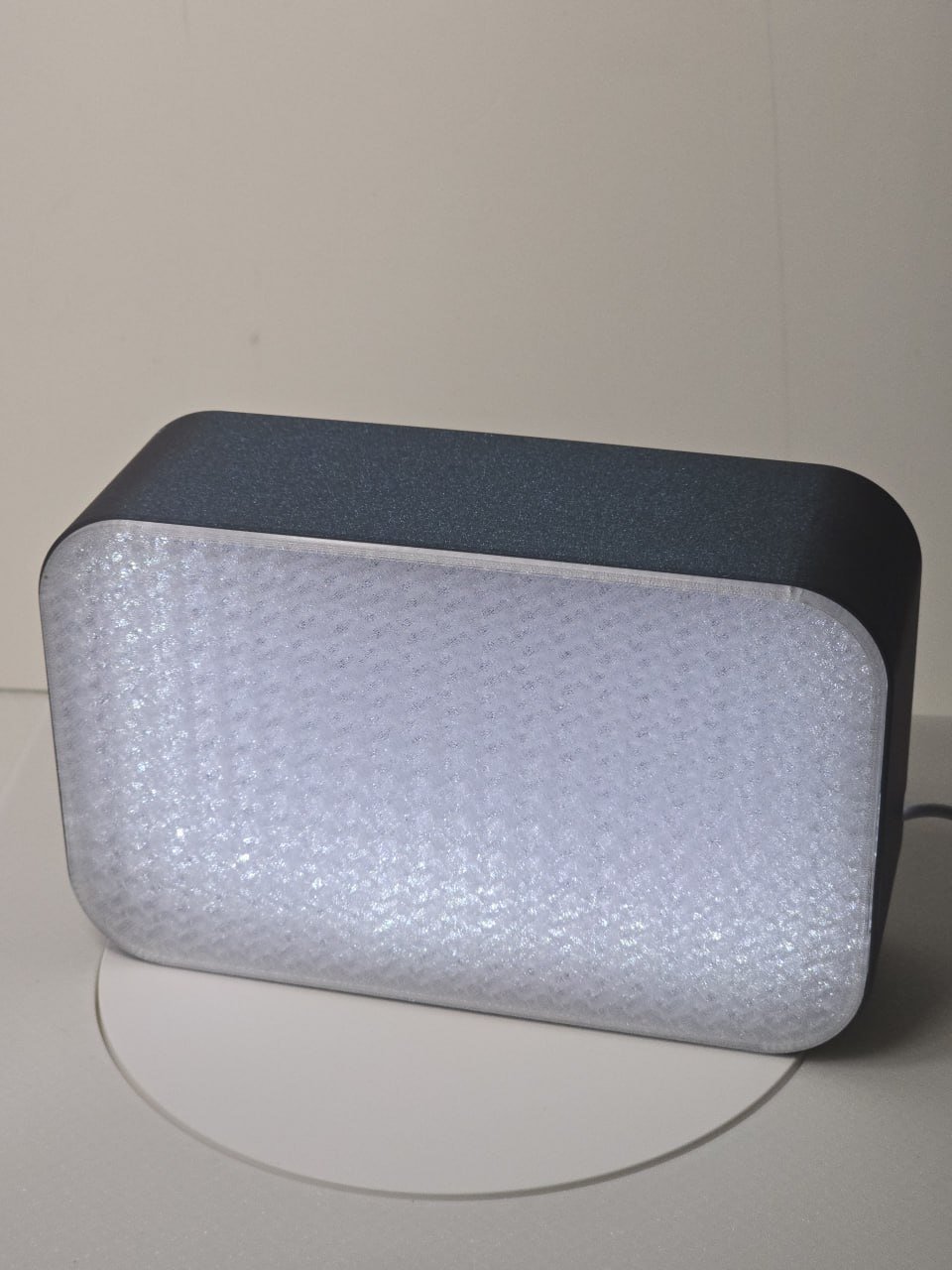 custom 3D printed lamp Miami — Lamp, Light Box, Electronic device, lamp, Tabletop lamp